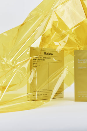 Biodance Radiant Vita Niacinamide Real Deep Mask - Box of 4