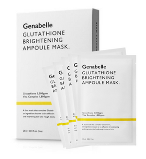 Genabelle Glutathione Brightening Mask 5PCS