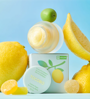 Tocobo Lemon Sugar Scrub Lip Mask